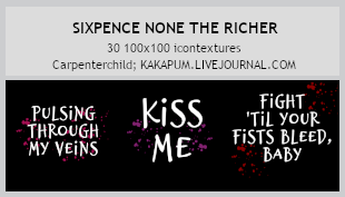 Sixpence none the Richer - textures (Kakapum@lj) by shiruji