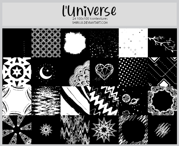 L'Universe -100x100icontextures by shiruji