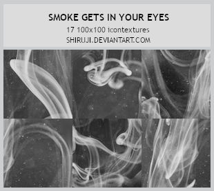 Smoke gets in your eyes -100x100icontextures