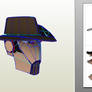 Papercraft : Robot Sniper Head model