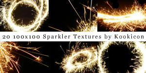 Sparkler Textures Are Amazing