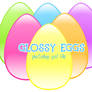 Glossy Easter Eggs