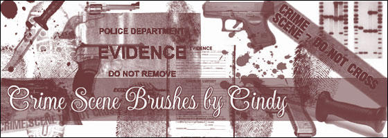 Crime Scene Brushes