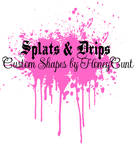 Splats N Drips_Custom Shapes