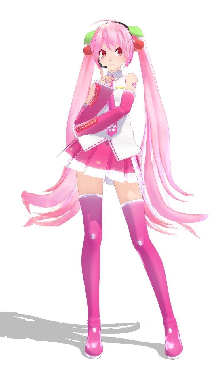 Tda Sakura MIKU by kanzusama on DeviantArt