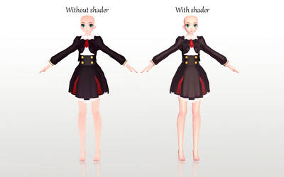 [MMD]EPHEMERAL Outfit + [DL]