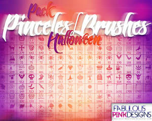 Pack Halloween PINCELES-BRUSHES