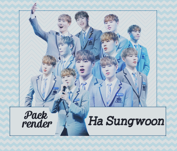 PACK RENDER #4 - HA SUNGWOON