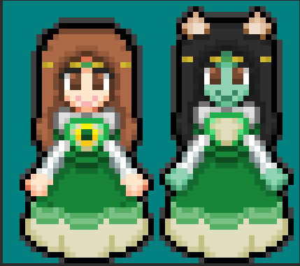 Princess Mikala BIS-sprite sheet by PrincessMikala on DeviantArt