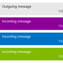 Windows 8 Messaging style