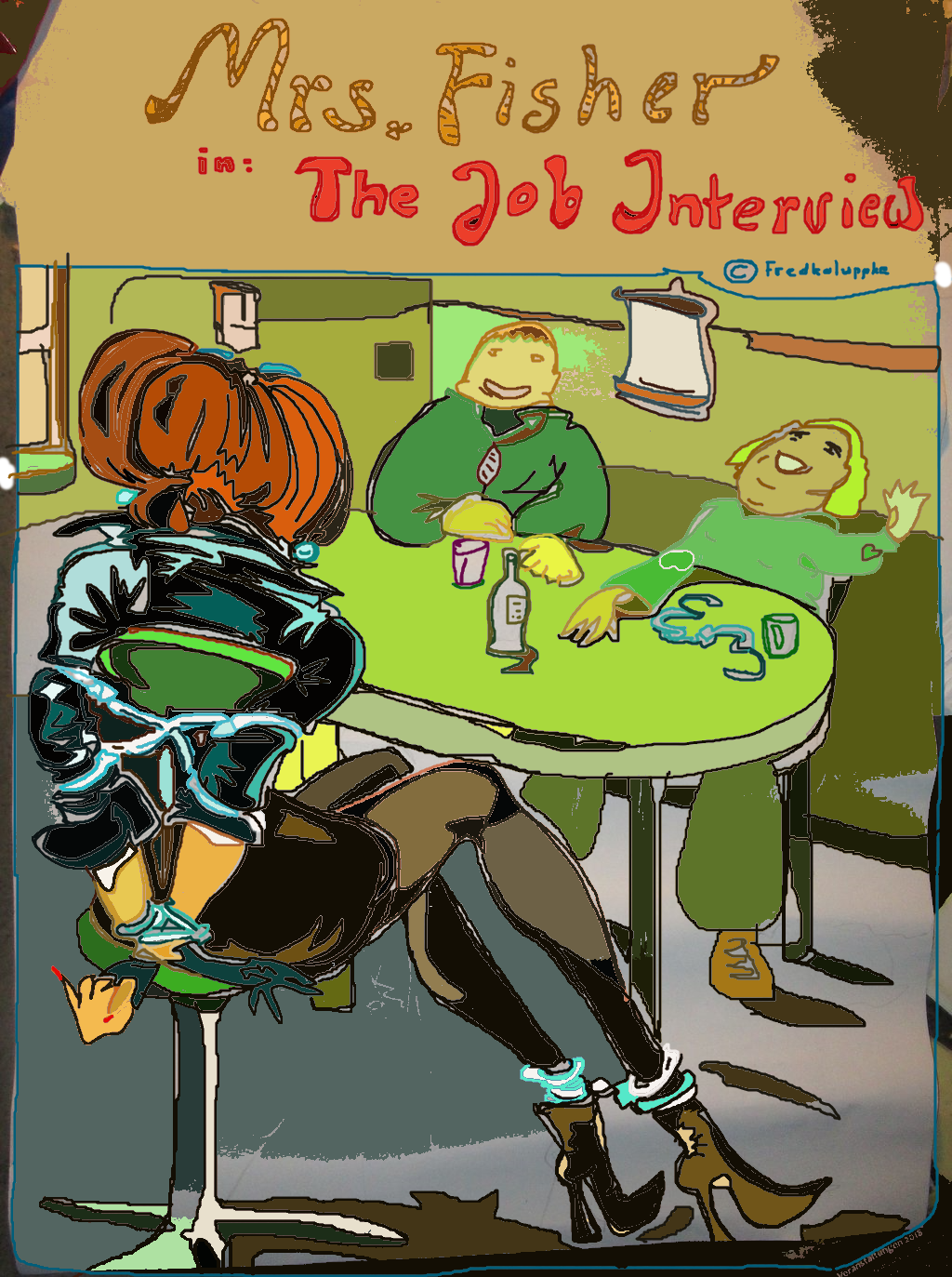 Comic Title Page by Fredkaluppke on DeviantArt