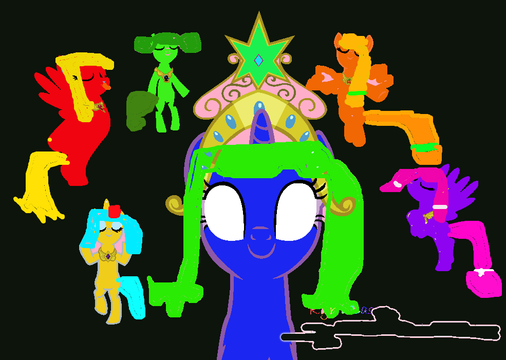 Mane 6 elements of harmony by AppleblastfromPHC on DeviantArt