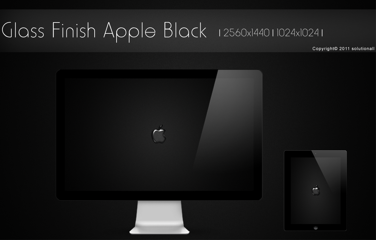 Glass Finish Apple Minimal