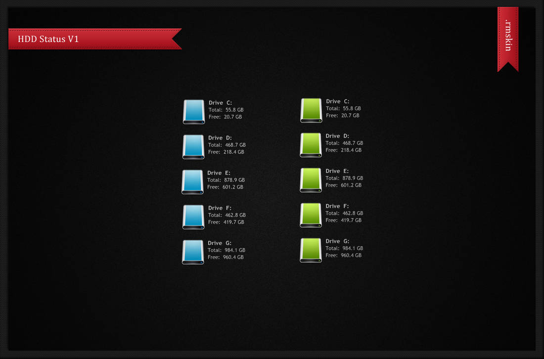 HDD Status V1 by solutionall on DeviantArt