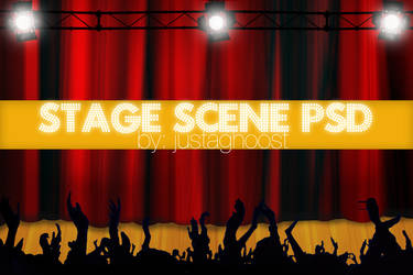 Stage Scene PSD