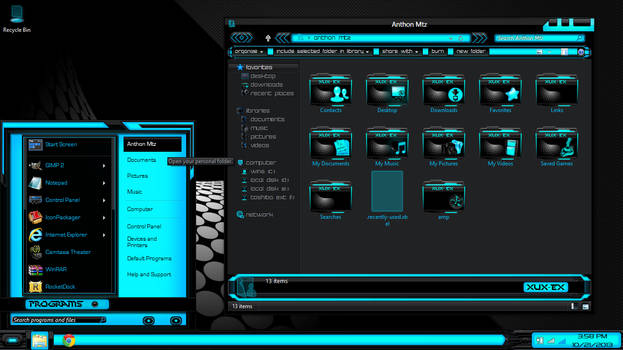 Windows 8 Theme  Blue Xux-ek