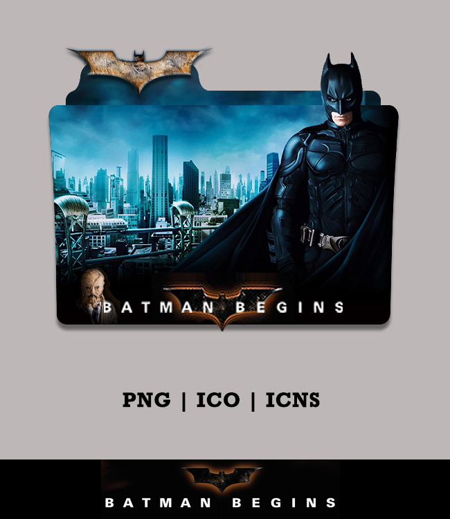Batman Begins Folder Icon By Igozzo On Deviantart Vrogue