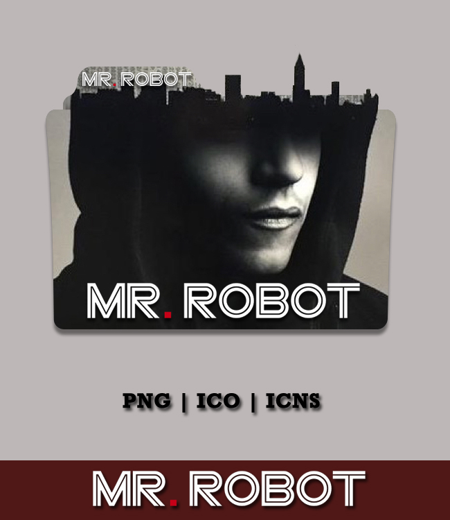 Mr.robot Tv series (2017)Season 1,2,3 Folder icon by G0D-0F-THUND3R on  DeviantArt