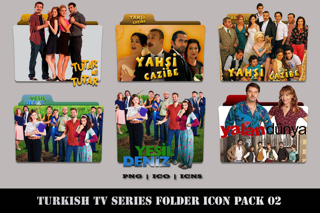 Turkish Tv Series Folder Icon Pack 02 Request By