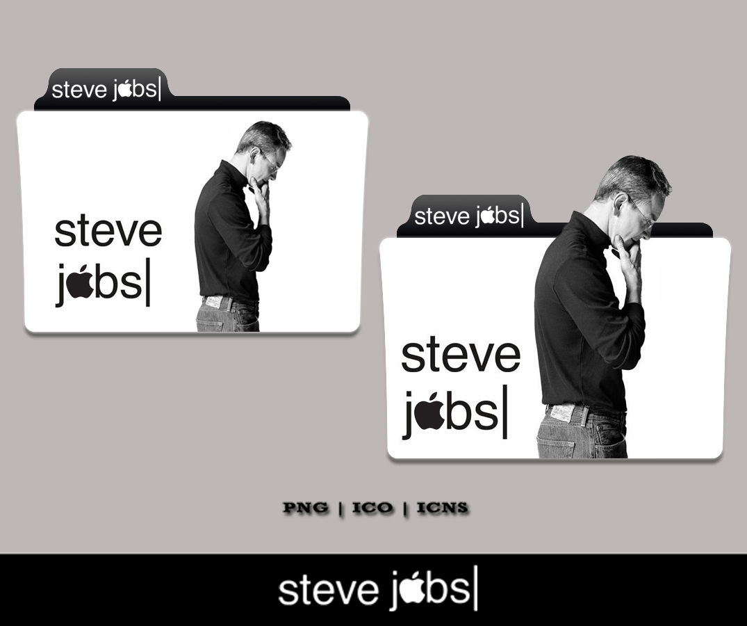 Steve Jobs Folder Icon (2015)