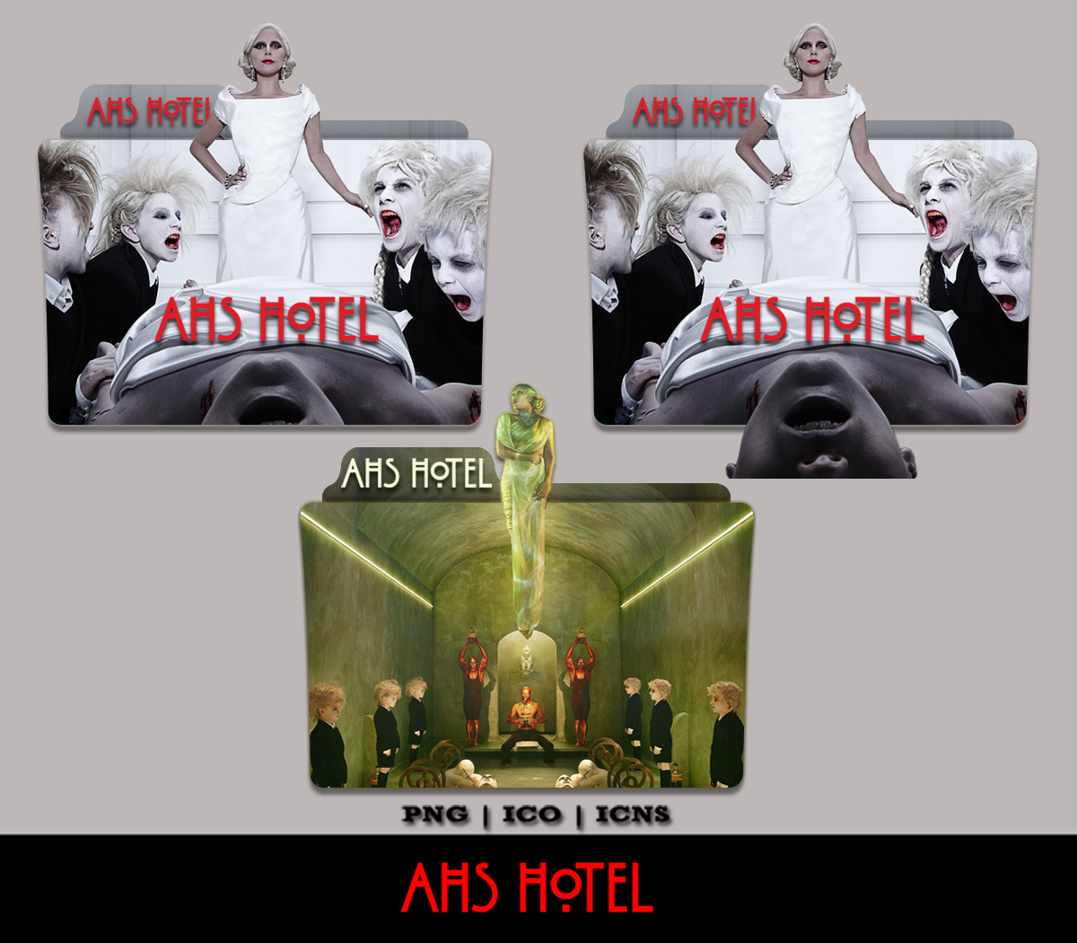 AHS Hotel v2 Folder Icon Pack