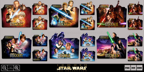 Star Wars Collection Folder Icon Pack by Bl4CKSL4YER