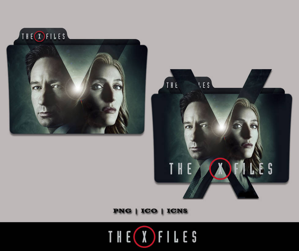 The X Files Folder Icon (2016) by Bl4CKSL4YER on DeviantArt