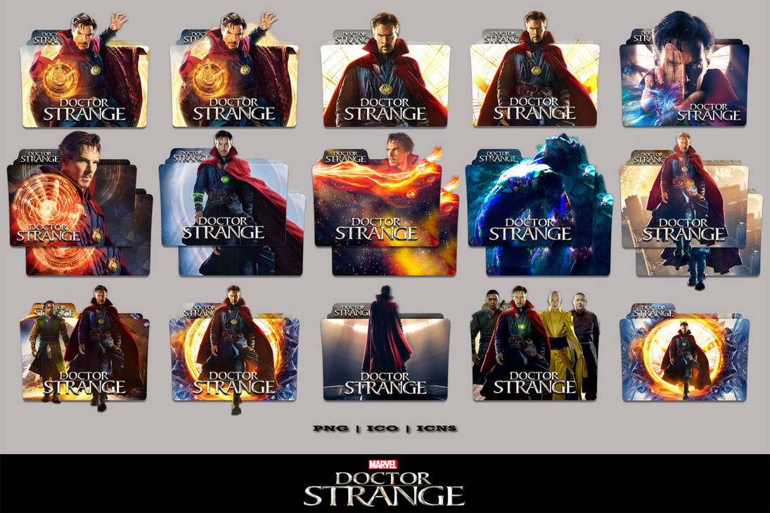 Doctor Strange (2016) Folder Icon Mega Pack by Bl4CKSL4YER on DeviantArt