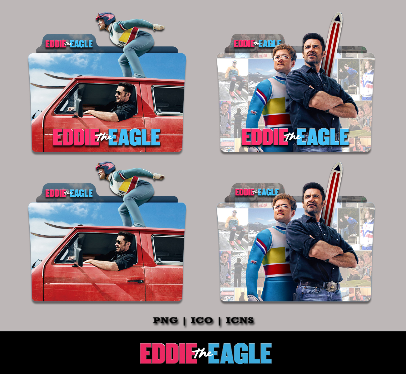 Eddie the Eagle (2016) Folder Icon Pack by Bl4CKSL4YER on DeviantArt