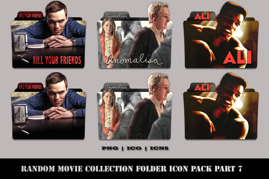 Random Movie Collection Folder Icon Pack Part 7 by Bl4CKSL4YER on ...