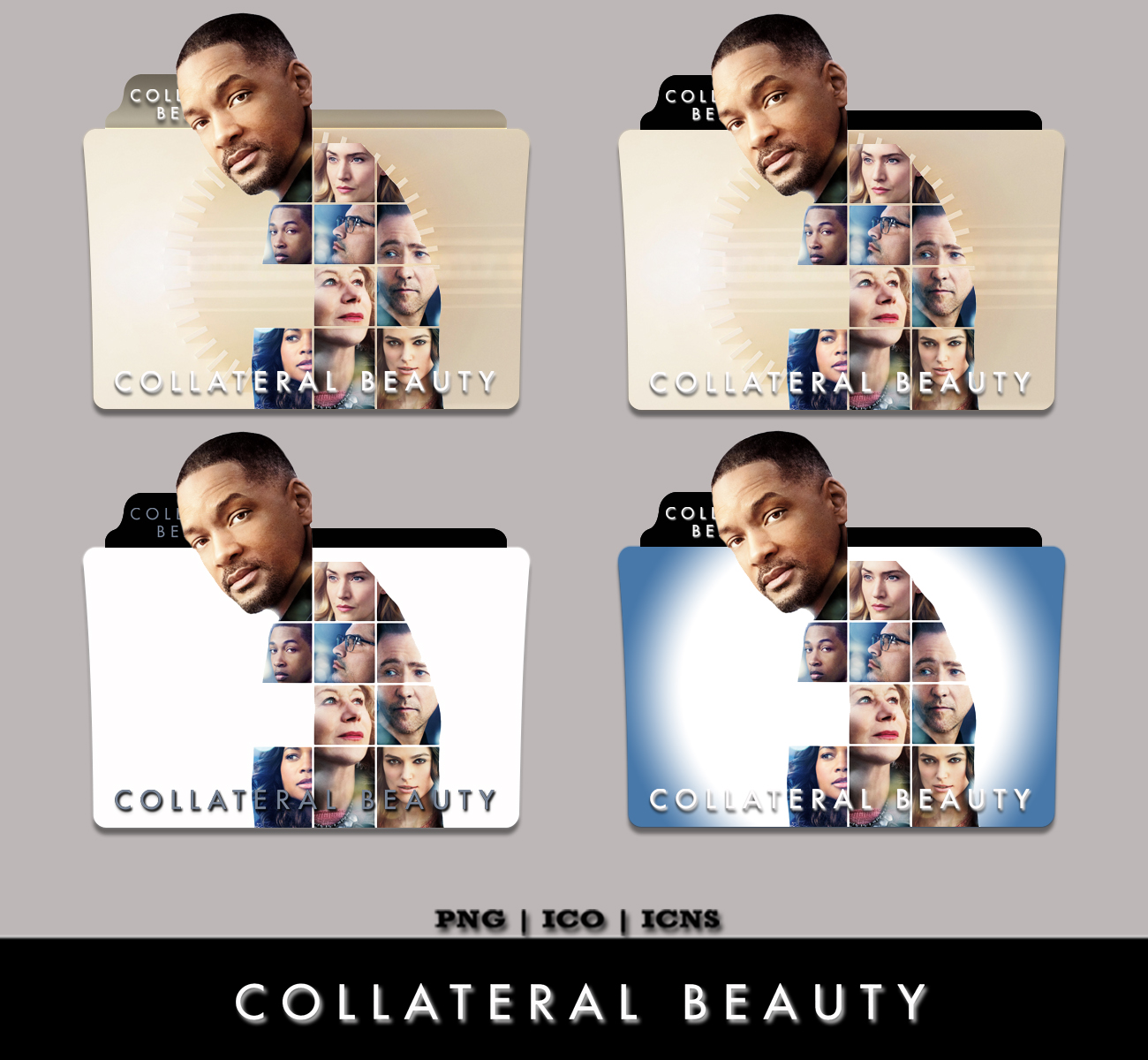 Collateral Beauty (2016) Folder Icon Pack by Bl4CKSL4YER on DeviantArt