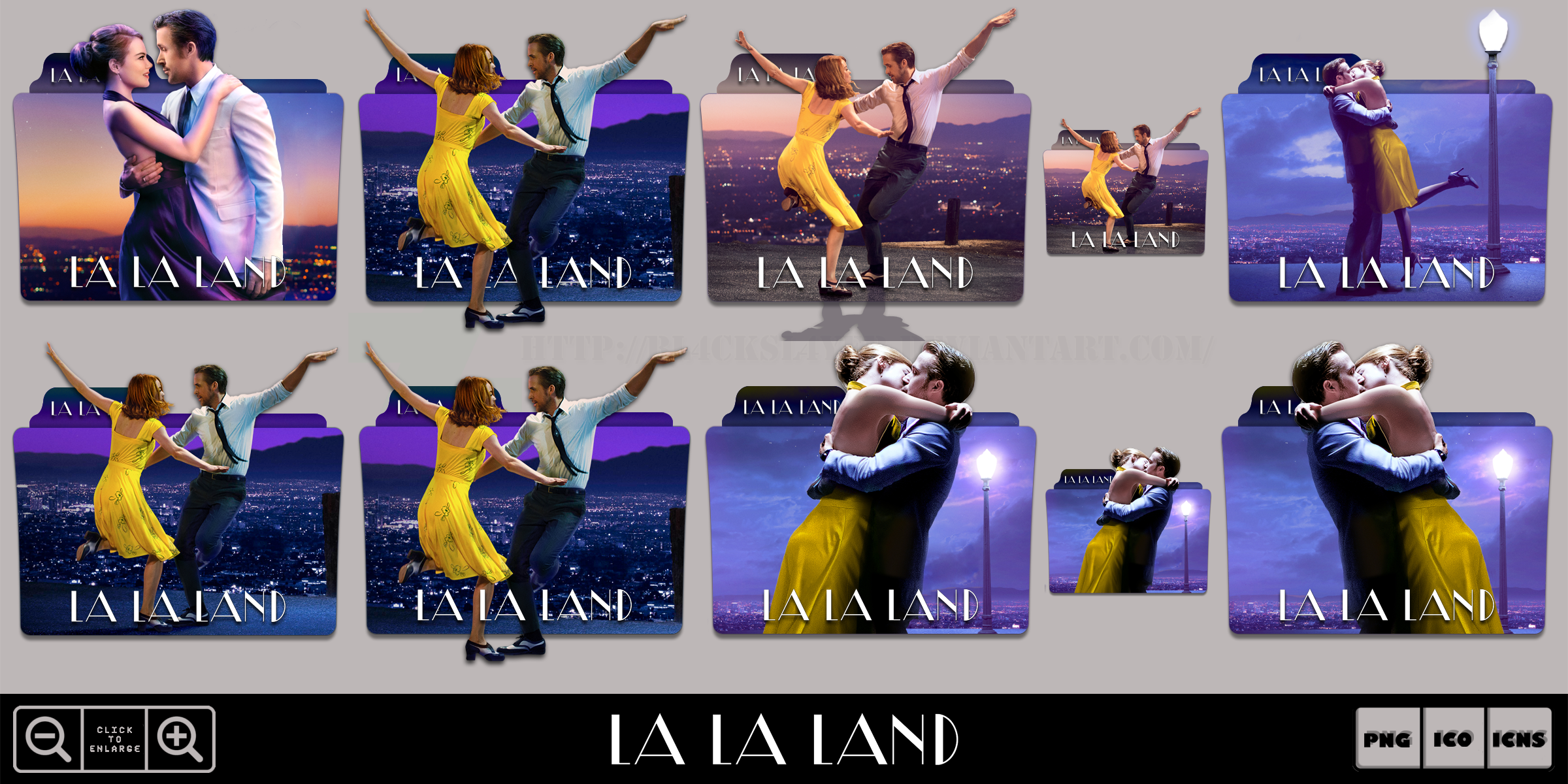 La La Land (2016) Folder Icon Pack