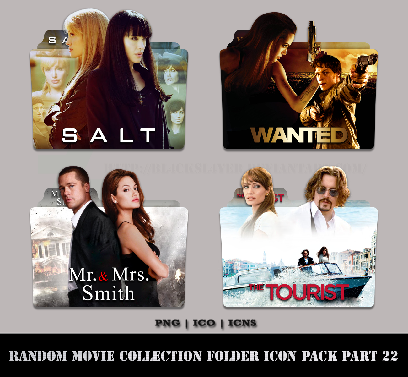 Random Movie Collection Folder Icon Pack Part 22