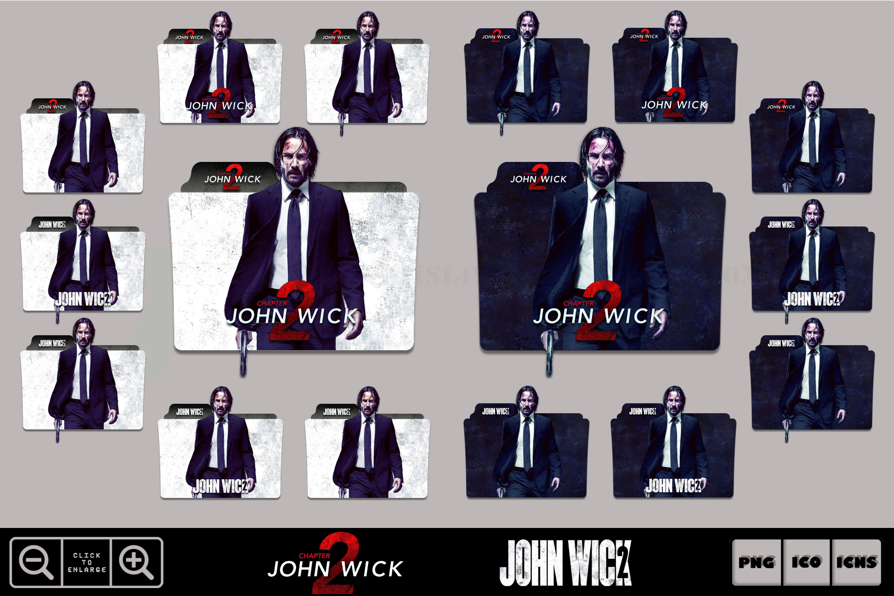 John Wick Chapter 4 (2023) Folder Icons by eslamzewail on DeviantArt