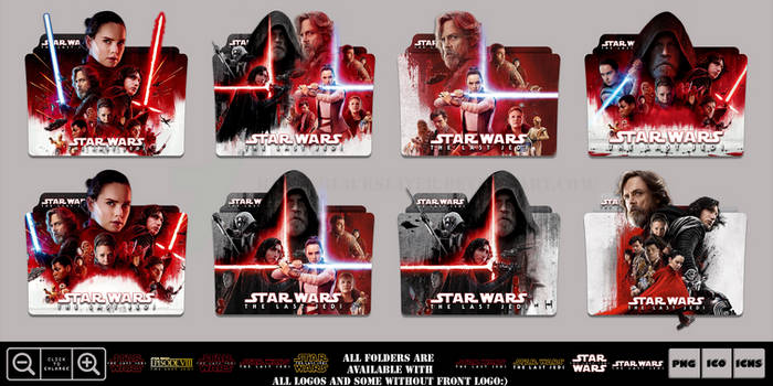 Star Wars The Last Jedi (2017) Icon Monster Pack