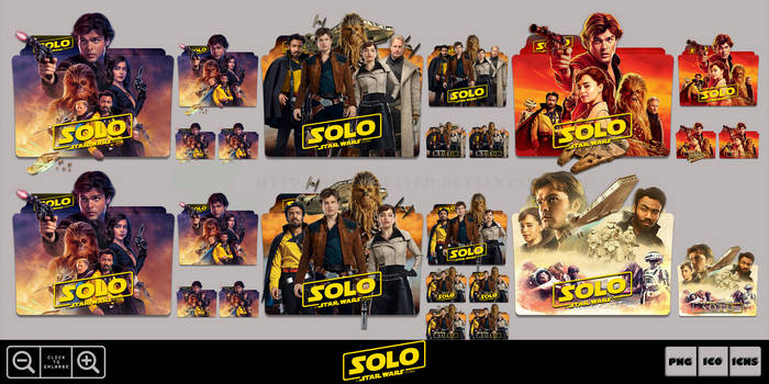 Solo A Star Wars Story (2018) Folder Icon Pack 2