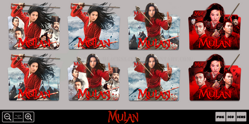 Mulan (2020) Movie Folder Icon Pack