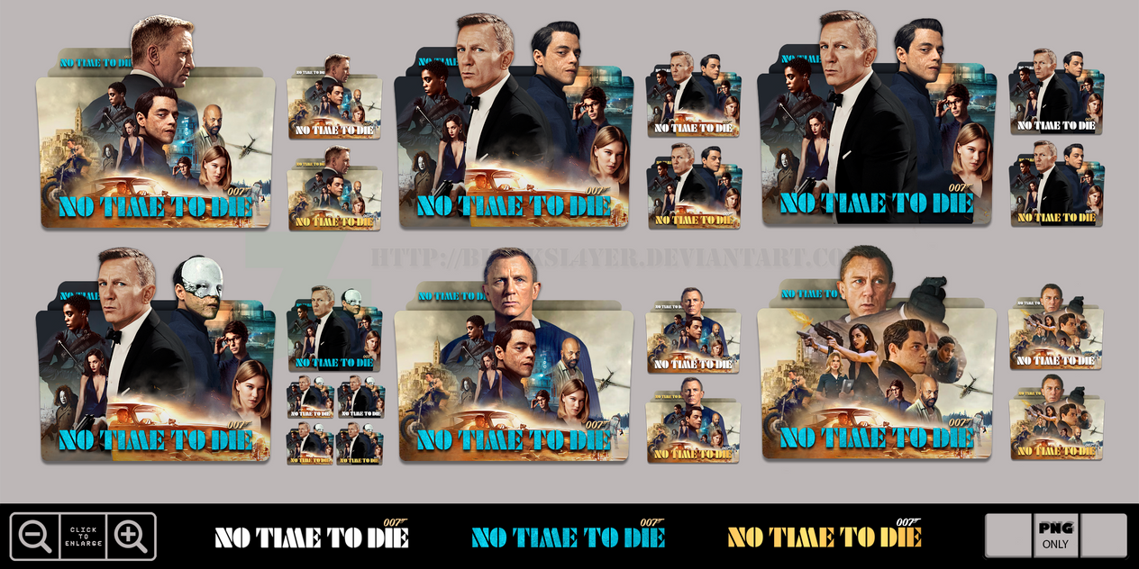 No Time To Die (2021) Movie Folder Icon Pack by Bl4CKSL4YER on DeviantArt