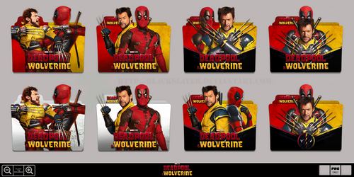 Deadpool and Wolverine (2024) Movie Folder Pack