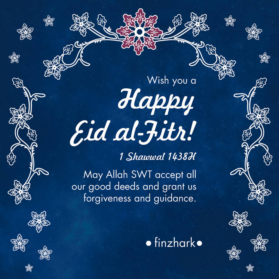Happy Eid Al Fitr By Finzhark On Deviantart