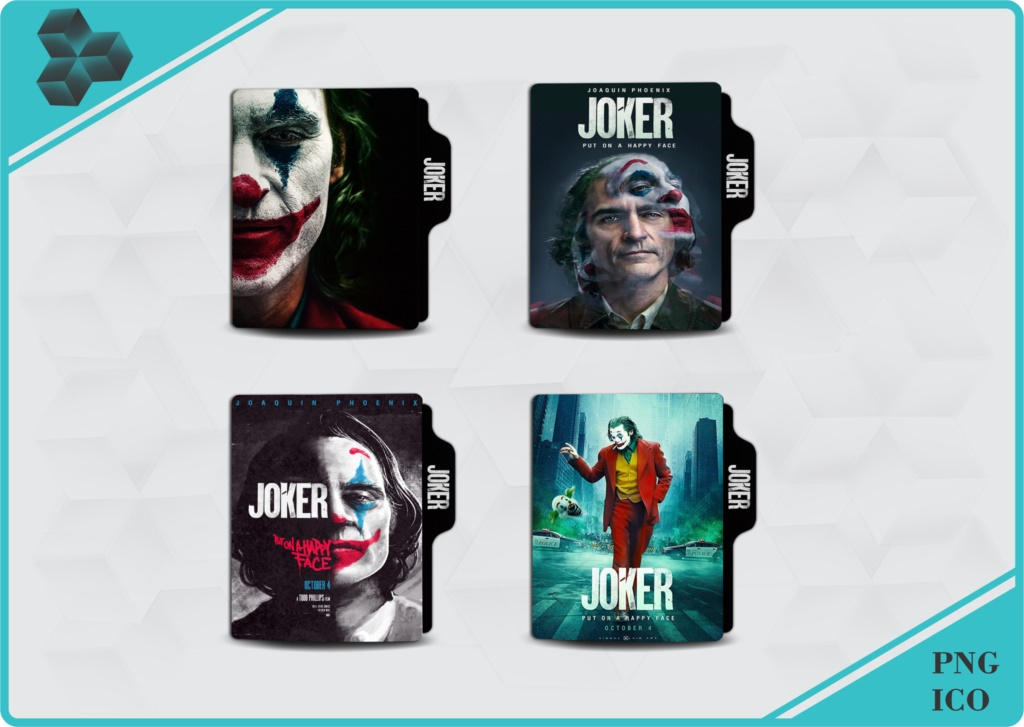 Joker (2019) folder icon by MosayebSH on DeviantArt