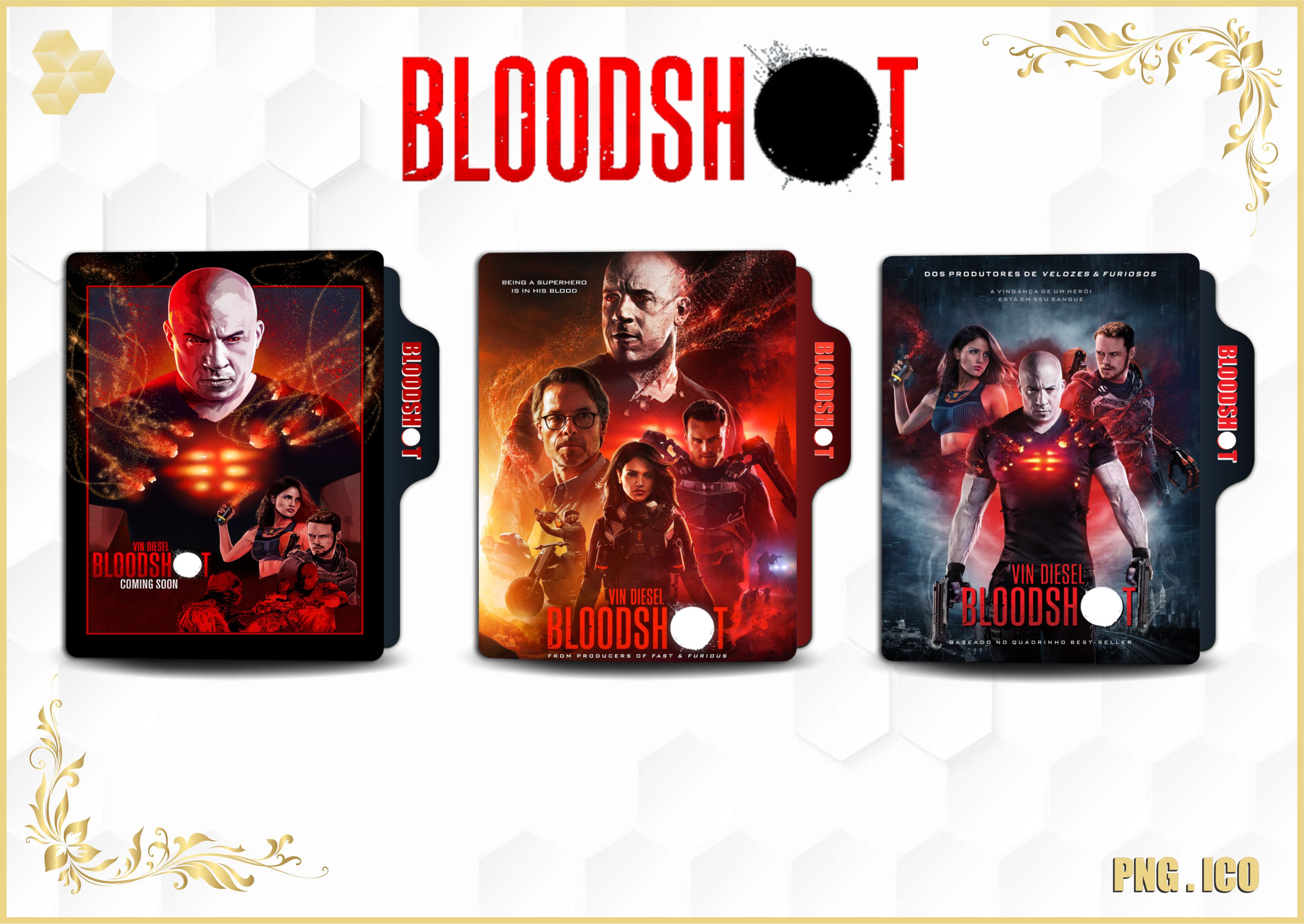 Bloodshot (2020) Folder Icon by MosayebSH on DeviantArt
