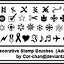 Icon Deco Stamp Brushes