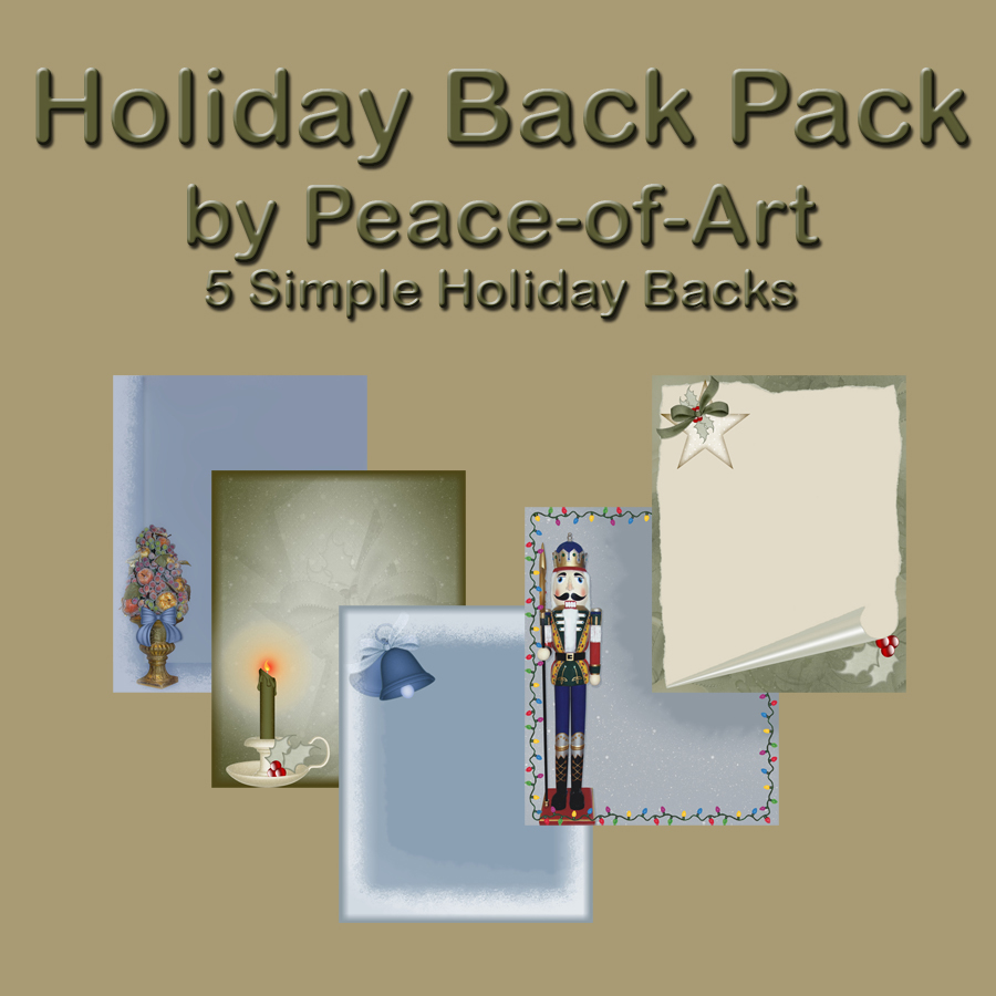 Holiday Backs Pack