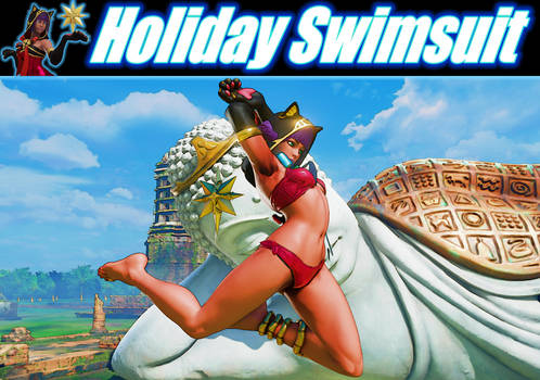 SFVAE Menat - Holiday Swimsuit