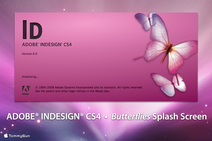 Adobe InDesign CS4 - Butterfly