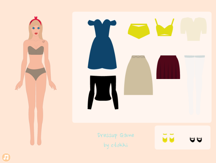 Simple Dress up Game by ctokki on DeviantArt