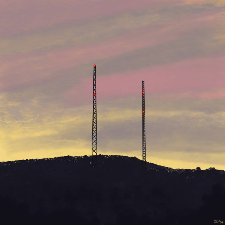 Sunset Antennae
