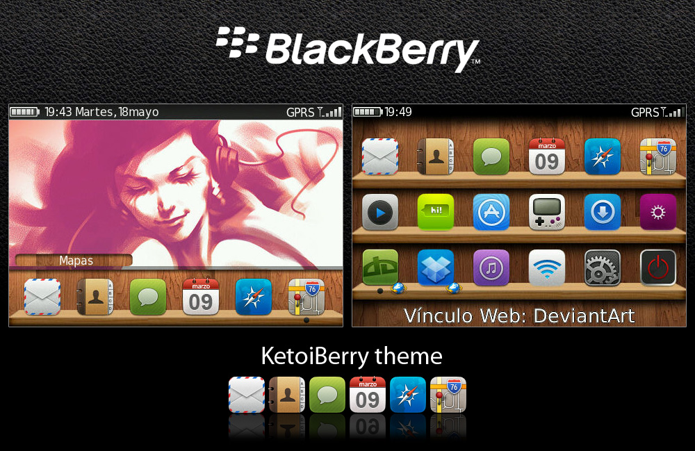 KetoiBerry Blackberry Theme