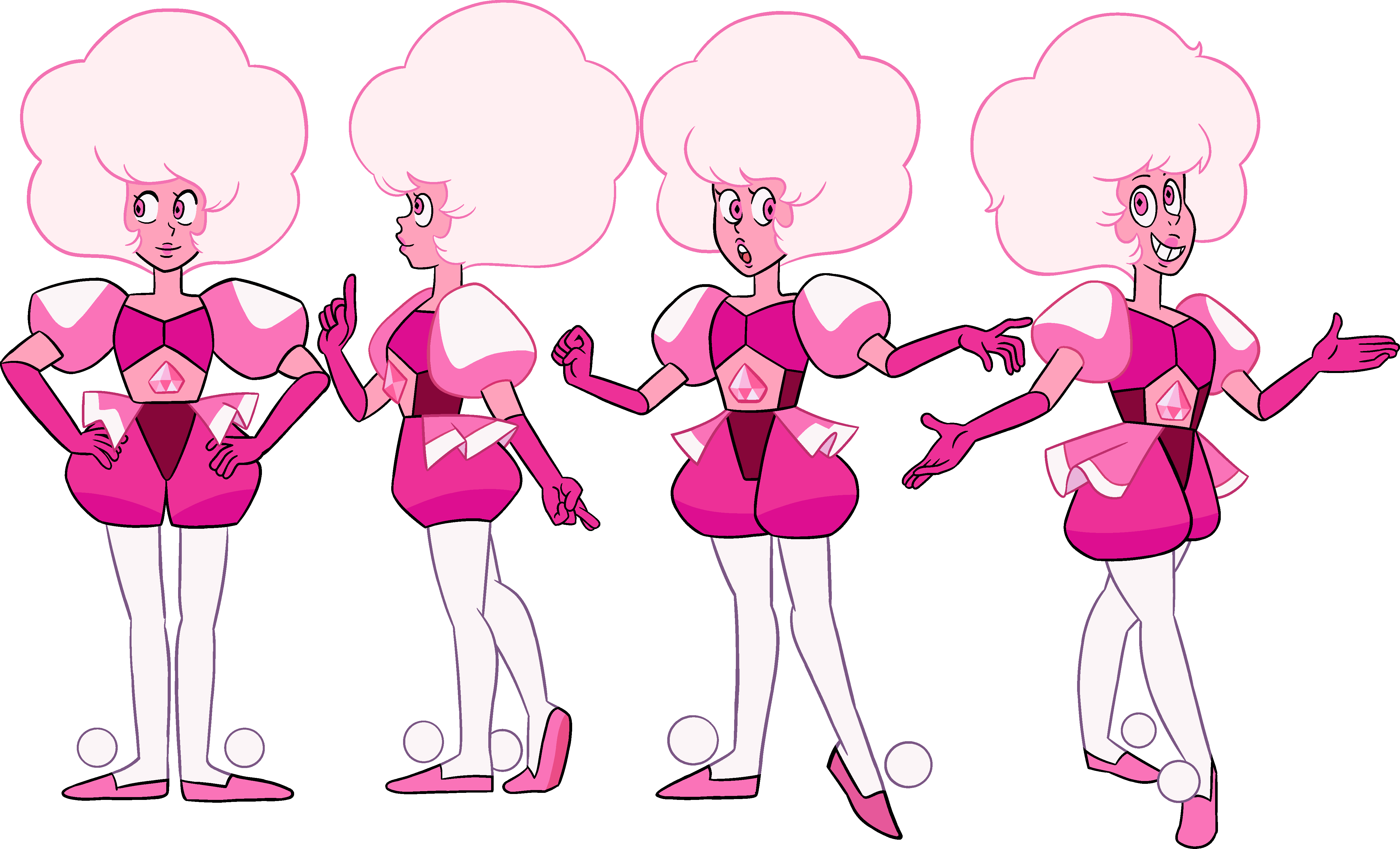 Pink Diamond from Steven universe.